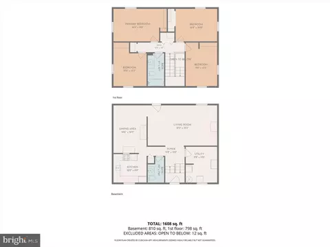 Floorplan - 422 Breslin Rd, Joppa, MD 21085 photo 1 of 3