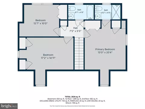 Floorplan - 3204 Bryson Ct, Baldwin, MD 21013 photo 2 of 4