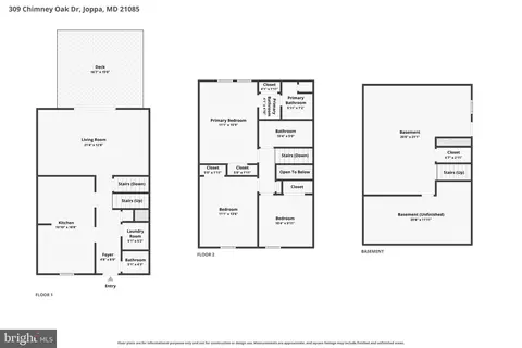 Floorplan - 309 Chimney Oak Dr, Joppa, MD 21085 photo 4 of 4