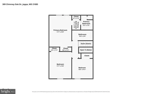 Floorplan - 309 Chimney Oak Dr, Joppa, MD 21085 photo 3 of 4