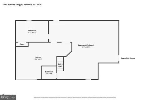 Floorplan - 2322 Aquilas Delight, Fallston, MD 21047 photo 2 of 3