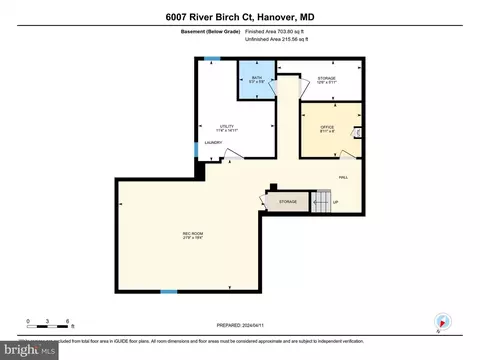Floorplan - 6007 River Birch Ct, Hanover, MD 21076 photo 3 of 3