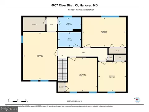 Floorplan - 6007 River Birch Ct, Hanover, MD 21076 photo 2 of 3
