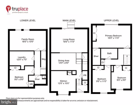 Floorplan - 9314 Cabot Ct, Laurel, MD 20723 photo 1 of 4