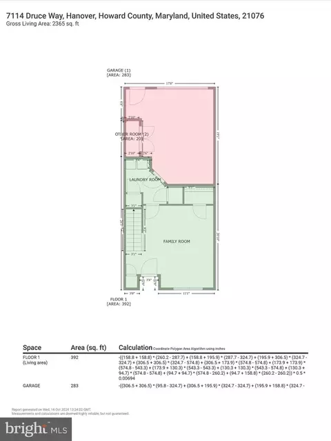 Floorplan - 7114 Druce Way, Hanover, MD 21076 photo 6 of 9