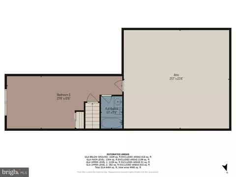 Floorplan - 8859 Deep Water Ln, Laurel, MD 20723 photo 3 of 5