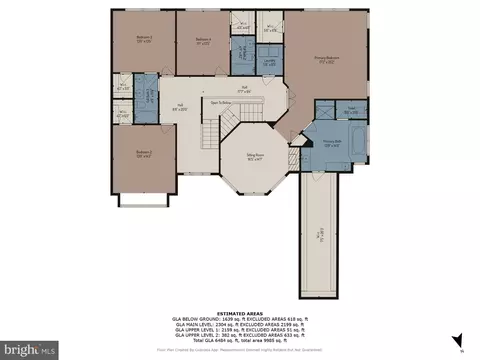 Floorplan - 8859 Deep Water Ln, Laurel, MD 20723 photo 2 of 5