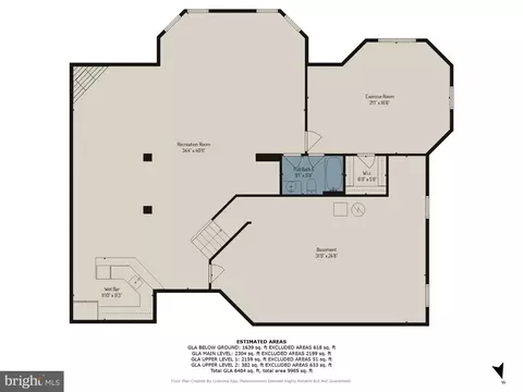 Floorplan - 8859 Deep Water Ln, Laurel, MD 20723 photo 4 of 5