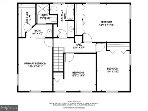 Floorplan - 8765 Cardinal Forest Cir, Laurel, MD 20723 photo 3 of 4