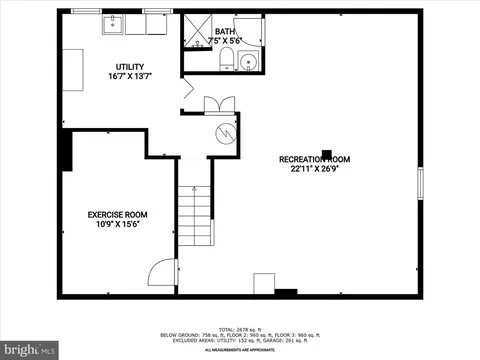 Floorplan - 8765 Cardinal Forest Cir, Laurel, MD 20723 photo 1 of 4
