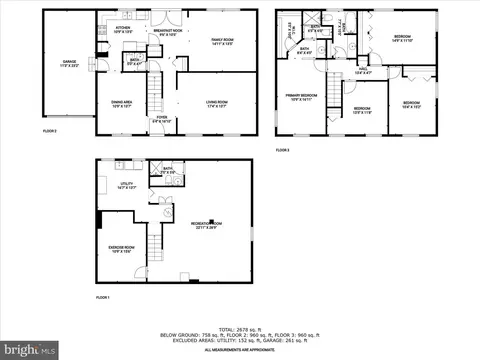 Floorplan - 8765 Cardinal Forest Cir, Laurel, MD 20723 photo 4 of 4