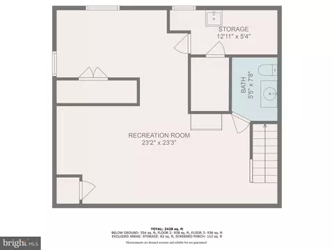 Floorplan - 5652 Blitheaire Garth, Columbia, MD 21045 photo 3 of 3