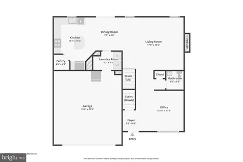 Floorplan - 9552 Chaton Rd, Laurel, MD 20723 photo 3 of 4