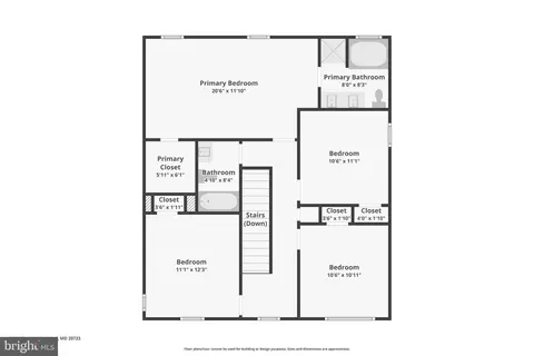 Floorplan - 9552 Chaton Rd, Laurel, MD 20723 photo 2 of 4