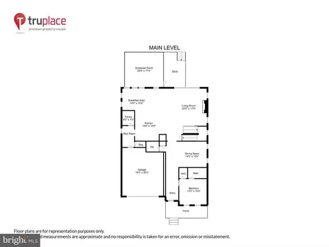 Floorplan - 11134 Eugene Ave, Fulton, MD 20759 photo 2 of 7