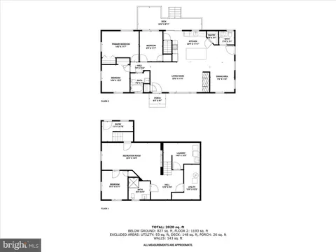 Floorplan - 8005 Crest Rd, Laurel, MD 20723 photo 3 of 3