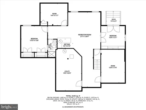 Floorplan - 10040 Fall Rain Dr, Laurel, MD 20723 photo 3 of 4