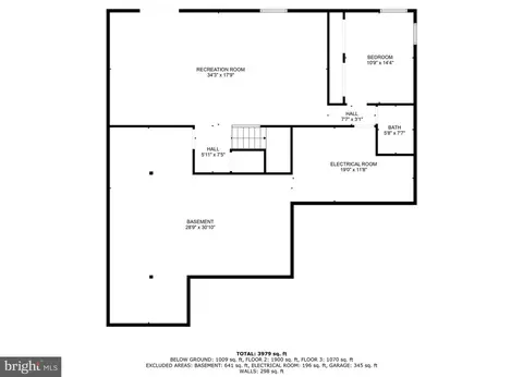 Floorplan - 10058 Rowan Ln, Laurel, MD 20723 photo 3 of 4