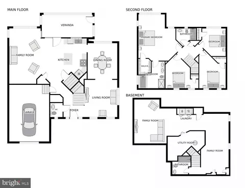 Floorplan - 9532 Chaton Rd, Laurel, MD 20723 photo 4 of 4