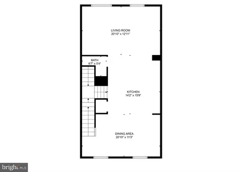 Floorplan - 8109 Primrose Ln, Laurel, MD 20723 photo 2 of 3
