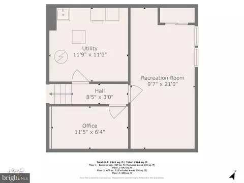Floorplan - 6383 Shadowshape Pl, Columbia, MD 21045 photo 4 of 5
