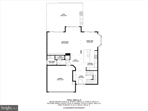 Floorplan - 9876 Lyon Ave, Laurel, MD 20723 photo 3 of 4
