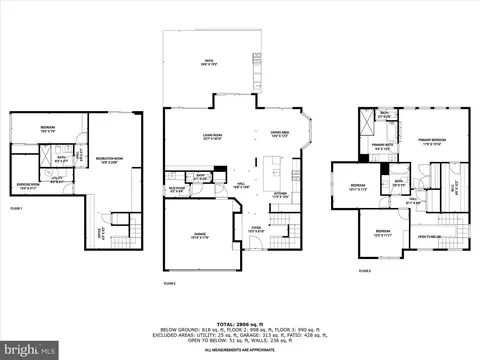 Floorplan - 9876 Lyon Ave, Laurel, MD 20723 photo 1 of 4