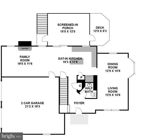 Floorplan - 9433 Ulster Dr, Laurel, MD 20723 photo 1 of 3