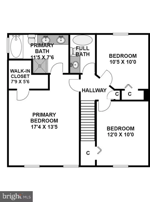 Floorplan - 9433 Ulster Dr, Laurel, MD 20723 photo 2 of 3
