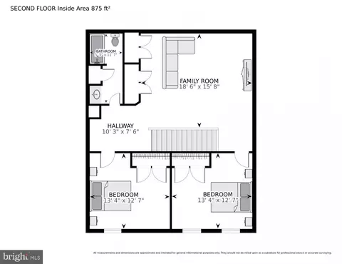 Floorplan - 9739 Knowledge Dr, Laurel, MD 20723 photo 3 of 4