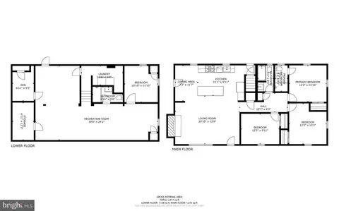 Floorplan - 8721 Susini Dr, Laurel, MD 20723 photo 1 of 3