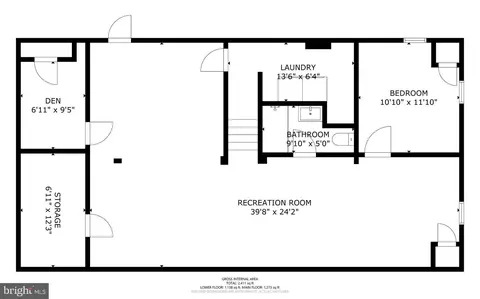 Floorplan - 8721 Susini Dr, Laurel, MD 20723 photo 3 of 3