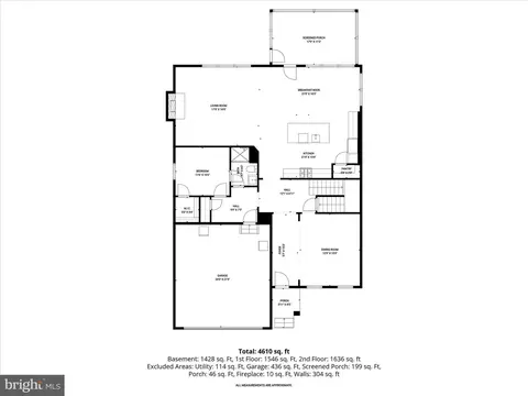 Floorplan - 8370 Mcgill Ct, Laurel, MD 20723 photo 1 of 4