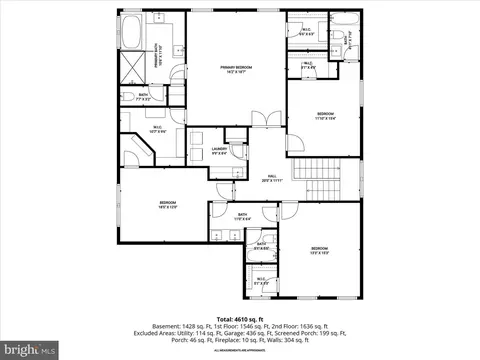 Floorplan - 8370 Mcgill Ct, Laurel, MD 20723 photo 2 of 4