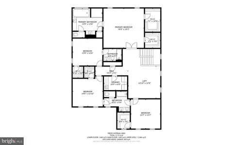 Floorplan - 8417 Bald Eagle Ct, Laurel, MD 20723 photo 2 of 3