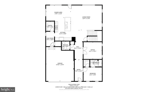 Floorplan - 8417 Bald Eagle Ct, Laurel, MD 20723 photo 1 of 3