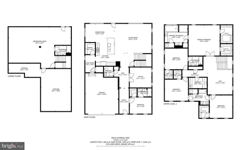 Floorplan - 8417 Bald Eagle Ct, Laurel, MD 20723 photo 3 of 3