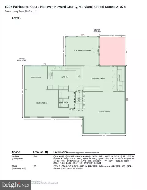Floorplan - 6206 Fairbourne Ct, Hanover, MD 21076 photo 5 of 7