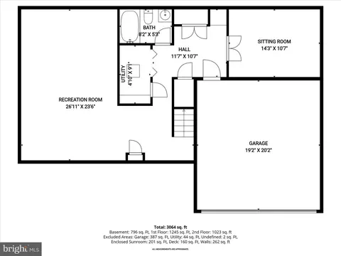 Floorplan - 6206 Fairbourne Ct, Hanover, MD 21076 photo 3 of 7