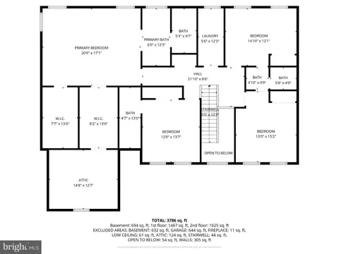 Floorplan - 10693 Harding Rd, Laurel, MD 20723 photo 2 of 4