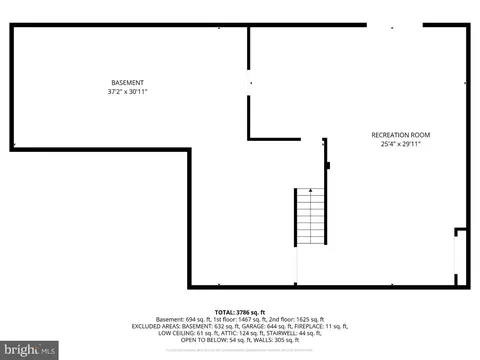 Floorplan - 10693 Harding Rd, Laurel, MD 20723 photo 3 of 4