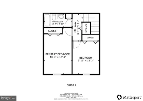 Floorplan - 9075 N Laurel Rd #E, Laurel, MD 20723 photo 2 of 2