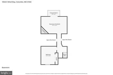 Floorplan - 10522 E Wind Way, Columbia, MD 21044 photo 3 of 3