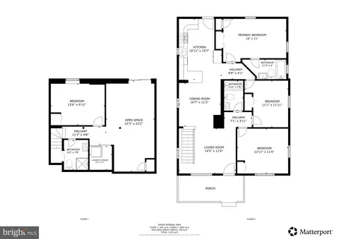 Floorplan - 9841 Lyon Ave, Laurel, MD 20723 photo 1 of 1