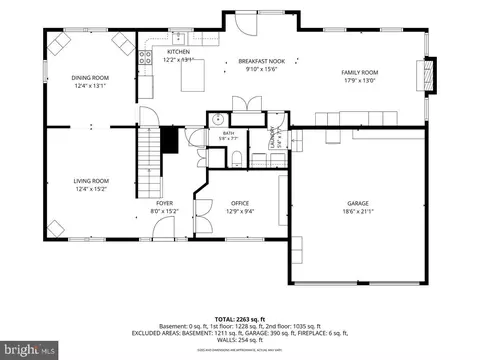Floorplan - 6447 Skipton Dr, Hanover, MD 21076 photo 1 of 3