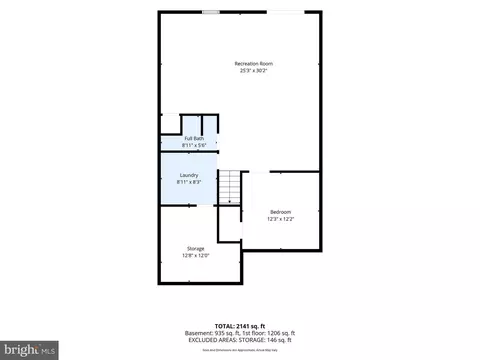 Floorplan - 9404 Fairview Ave, Laurel, MD 20723 photo 2 of 3