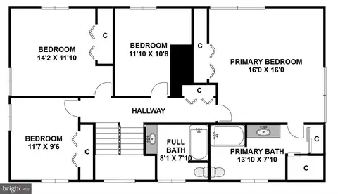 Floorplan - 8545 Pineway Ct, Laurel, MD 20723 photo 2 of 2