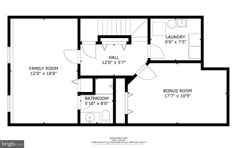 Floorplan - 9402 Steeple Ct, Laurel, MD 20723 photo 3 of 4