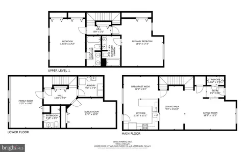 Floorplan - 9402 Steeple Ct, Laurel, MD 20723 photo 4 of 4