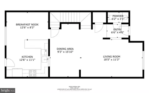 Floorplan - 9402 Steeple Ct, Laurel, MD 20723 photo 1 of 4